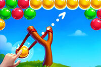 Play Happy Bubbles - Free Arcade game online