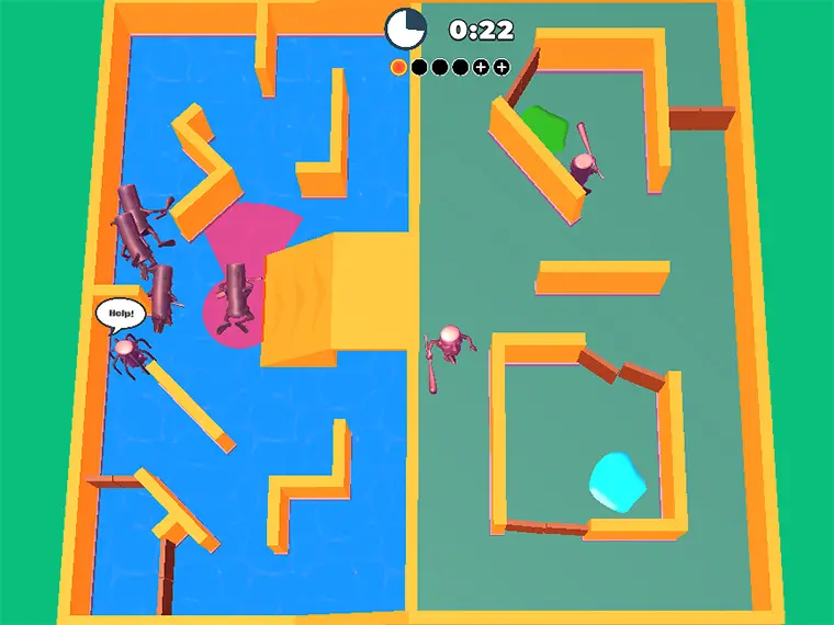 Play Brainrot Hide and Seek Classic - Free Arcade game online