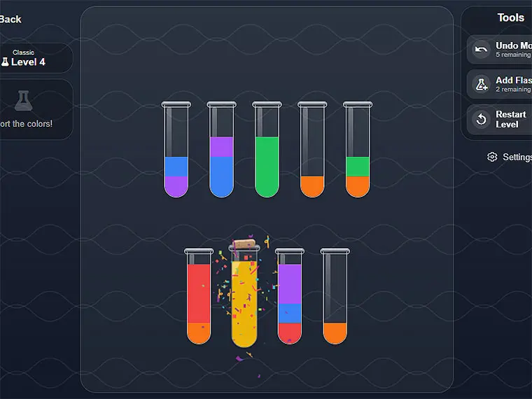 Play Aqua Sort - Free Puzzle game online