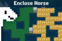 Play Enclose Horse - Free Puzzle game online