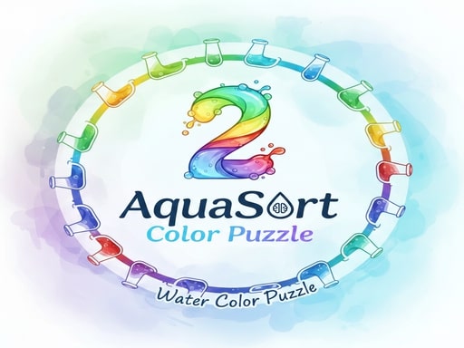 Play AquaSort 2: Color Puzzle - Free Puzzle game online
