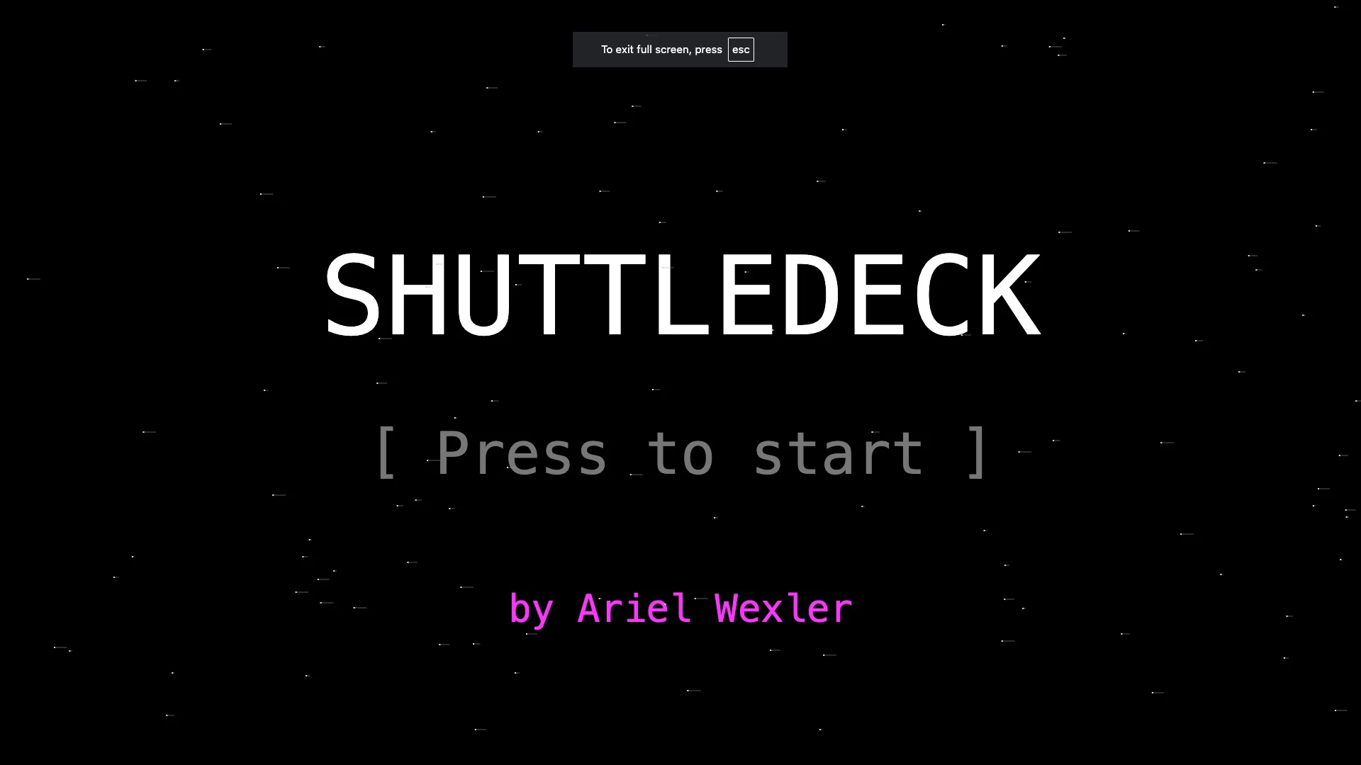 Play Shuttle Deck - Free Simulation game online